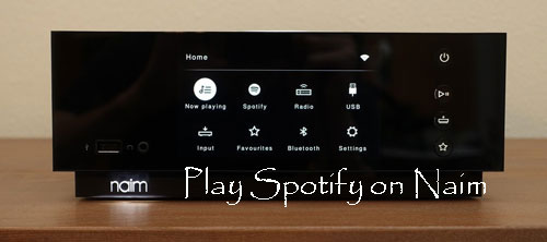 Connect spotify app to naim computer